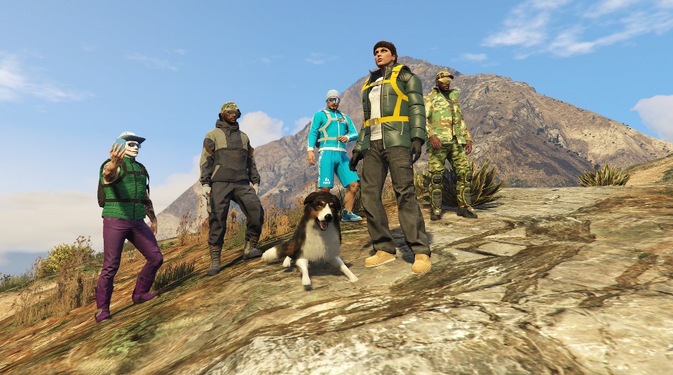 Hópskot úr Mount Chilliad fjallgöngu