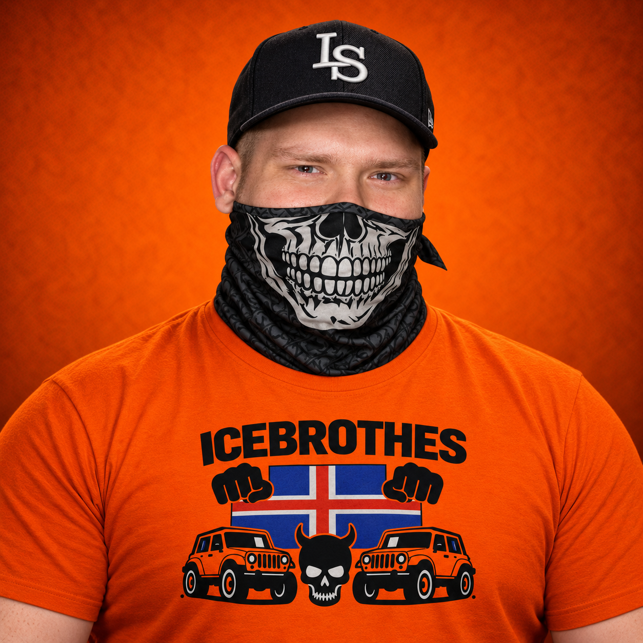 Fúsi Hagrid í Icebrothes búningi