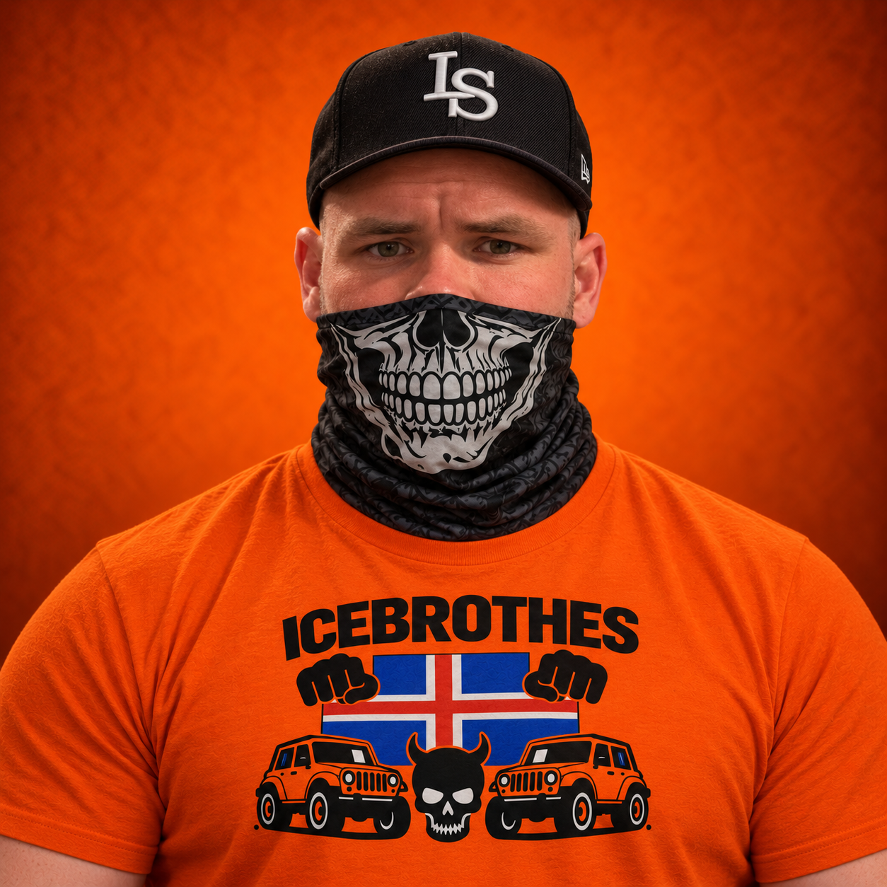 SævarK í Icebrothes búningi